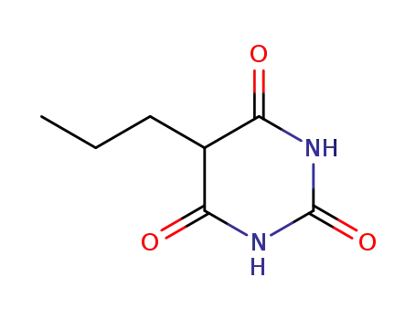 2,4,6 (1H,3H, 5H)-Pyrimidinetrione, 5-propyl- cas  6156-88-3