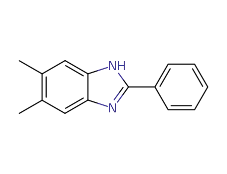 Molecular Structure of 14313-45-2 (5,6-dimethyl-2-phenyl-1H-benzimidazole)