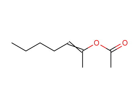 Molecular Structure of 52789-66-9 (2-Acetoxy-2-heptene)