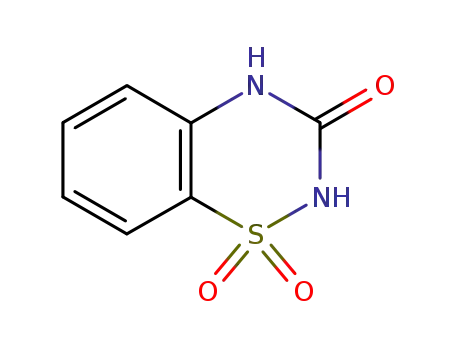 2H-1,2,4-BENZOTHIADIAZIN-3(4H)-ONE, 1,1-DIOXIDE