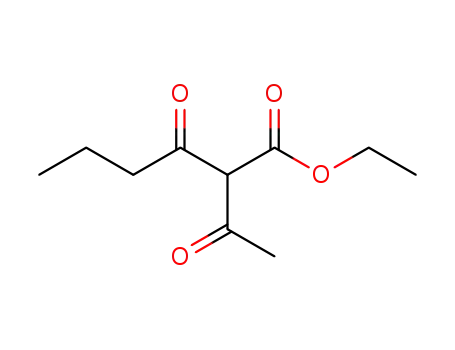 Molecular Structure of 63765-76-4 (ETHYL 2-ACETYL-3-OXO-HEXANOATE)