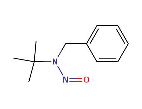 Molecular Structure of 20002-25-9 (N-benzyl-2-methyl-N-nitrosopropan-2-amine)