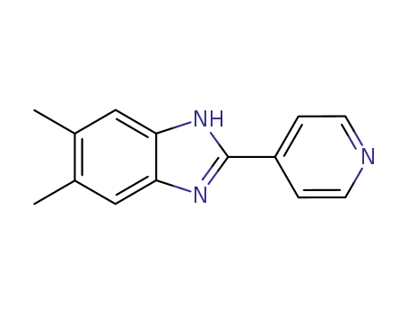 5,6-디메틸-2-(피리딘-4-일)-1H-벤조[d]이미다졸