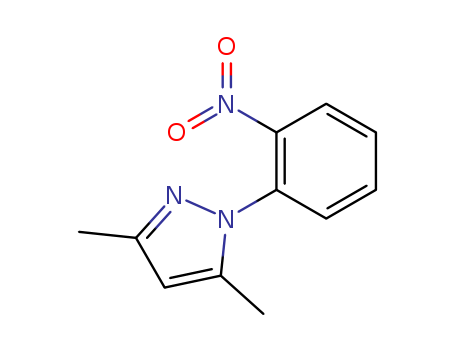 Pyrazole, 3,5-dimethyl-1-(o-nitrophenyl)- (6CI,7CI,8CI)