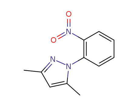 Pyrazole,3,5-dimethyl-1-(o-nitrophenyl)-