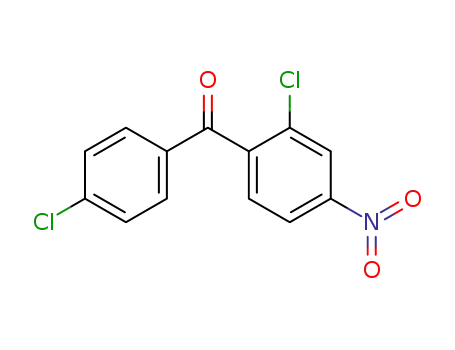 Molecular Structure of 50274-64-1 (4-chlorophenyl 2-chloro-4-nitrophenyl ketone)