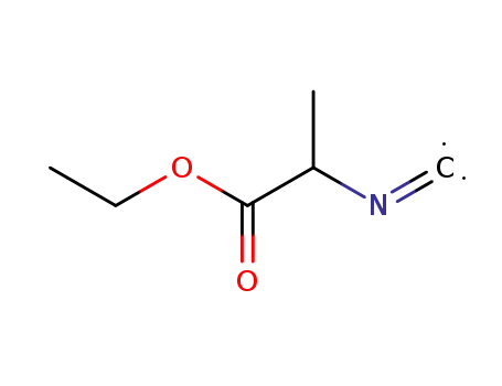 Molecular Structure of 33140-27-1 (ETHYL 2-ISOCYANOPROPANOATE)