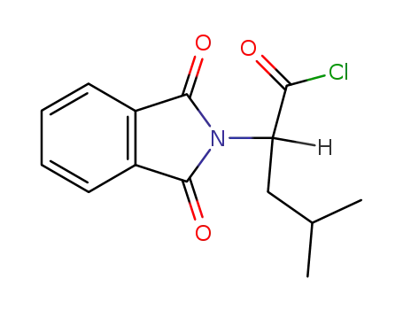 2H-Isoindole-2-acetyl chloride,
1,3-dihydro-a-(2-methylpropyl)-1,3-dioxo-