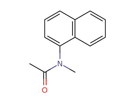 Molecular Structure of 573-90-0 (N-Methyl-N-(1-naphtyl)acetamide)