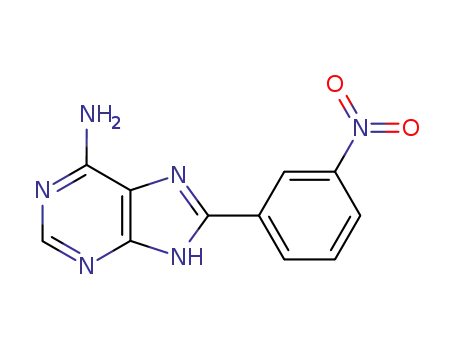 8-(3-nitrophenyl)-7H-purin-6-amine cas  17659-57-3