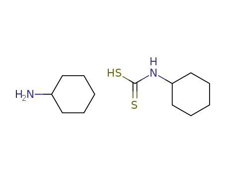 Molecular Structure of 18879-86-2 (cyclohexanaminium cyclohexyldithiocarbamate)