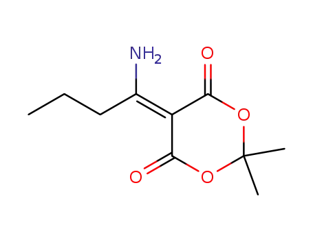 1,3-Dioxane-4,6-dione, 5-(1-aminobutylidene)-2,2-dimethyl-