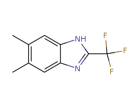 5,6-Dimethyl-2-(trifluoromethyl)-1H-benzo[d]imidazole