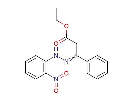 Benzenepropanoic acid, b-[(2-nitrophenyl)hydrazono]-, ethyl ester