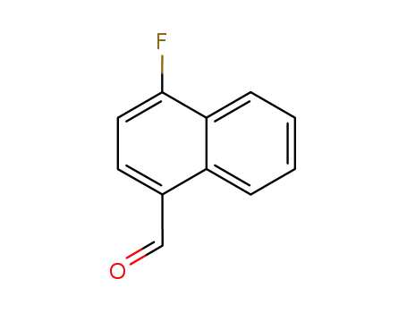 Molecular Structure of 172033-73-7 (4-FLUORO-1-NAPHTHALDEHYDE)