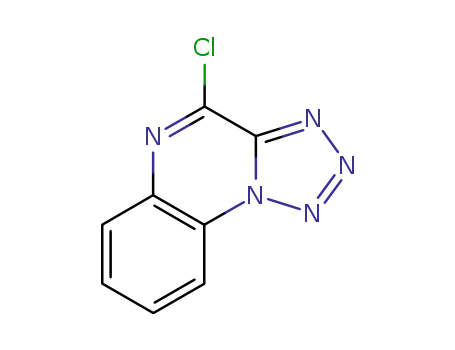 Molecular Structure of 59866-06-7 (4-Chlorotetrazolo[1,5-a]quinoxaline)