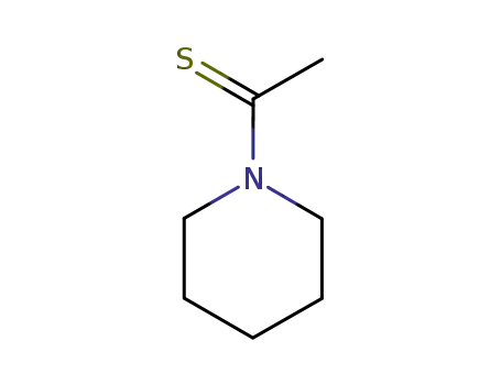 Molecular Structure of 5309-92-2 (1-(piperidin-1-yl)ethanethione)