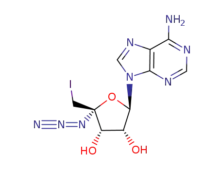 4'-Azido-5'-deoxy-5'-iodoadenosine