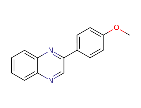 Molecular Structure of 5021-46-5 (2-(4-methoxyphenyl)quinoxaline)