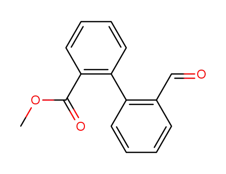 [1,1'-Biphenyl]-2-carboxylicacid, 2'-formyl-, methyl ester cas  16231-67-7
