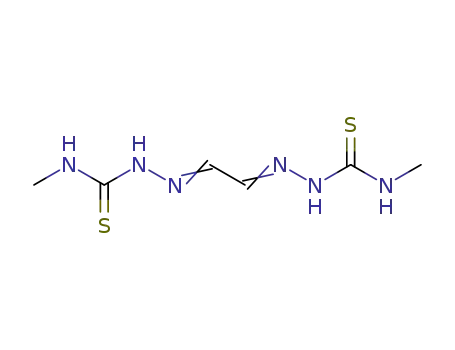 3-methyl-1-[2-(methylthiocarbamoylhydrazinylidene)ethylideneamino]thiourea cas  18667-49-7