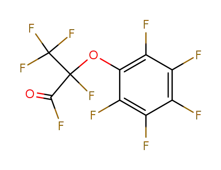 2,3,3,3-tetrafluoro-2-(2,3,4,5,6-pentafluorophenoxy)propanoyl fluoride