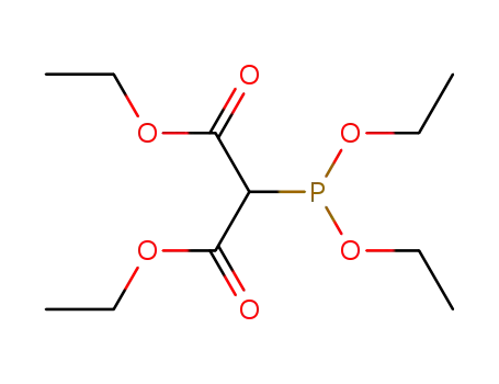 Molecular Structure of 52750-85-3 (Propanedioic acid, (diethoxyphosphino)-, diethyl ester)