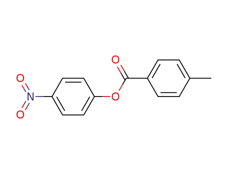 Molecular Structure of 15023-67-3 (4-nitrophenyl 4-methylbenzoate)