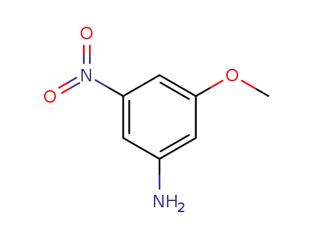 Molecular Structure of 586-10-7 (3-METHOXY-5-NITROANILINE)