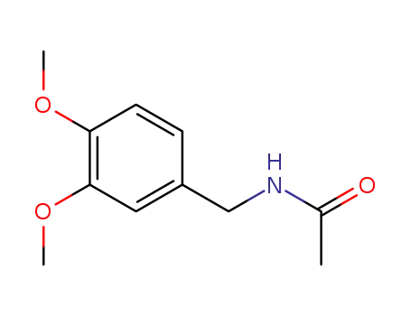 Acetamide, N-[(3,4-dimethoxyphenyl)methyl]-