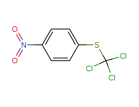 Molecular Structure of 713-66-6 (Benzene, 1-nitro-4-[(trichloromethyl)thio]-)