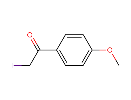 Molecular Structure of 80336-72-7 (2-IODO-1-(4-METHOXY-PHENYL)-ETHANONE)