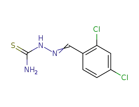 Hydrazinecarbothioamide,2-[(2,4-dichlorophenyl)methylene]- cas  6957-92-2