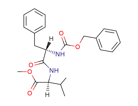 Molecular Structure of 4818-08-0 (L-Valine, N-[N-[(phenylmethoxy)carbonyl]-L-phenylalanyl]-, methyl ester)