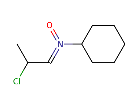 Cyclohexanamine, N-(2-chloropropylidene)-, N-oxide