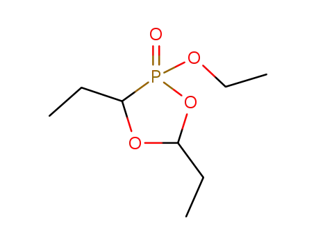 Molecular Structure of 112031-39-7 (1,4,2-Dioxaphospholane, 2-ethoxy-3,5-diethyl-, 2-oxide)