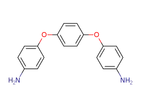 Molecular Structure of 3491-12-1 (1,4-Bis(4-aminophenoxy)benzene)
