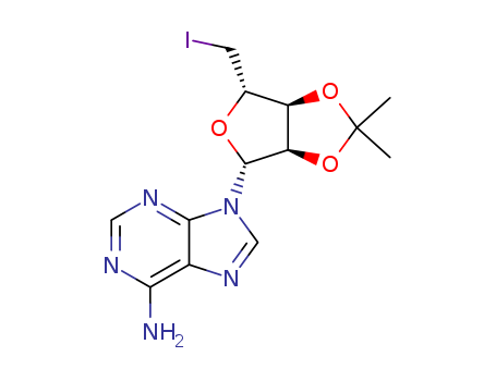 5'-DEOXY-2',3'-O-ISOPROPYLIDENE-5'-IODO-ADENOSINE