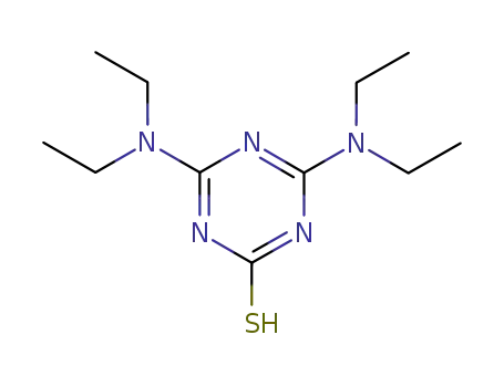 1,3,5-Triazine-2(1H)-thione, 4,6-bis(diethylamino)-