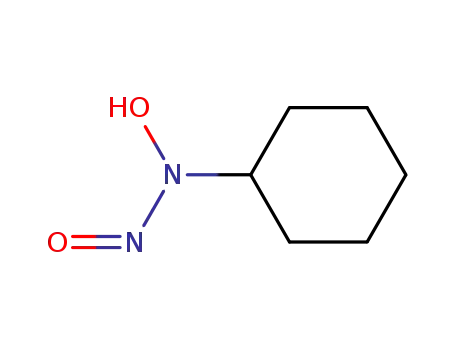 Molecular Structure of 4883-72-1 (N-CYCLOHEXYL-N-NITROSOHYDROXYLAMINE)