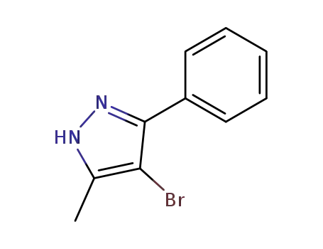 1H-Pyrazole, 4-bromo-3-methyl-5-phenyl-