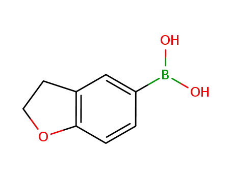 Molecular Structure of 227305-69-3 (2,3-DIHYDROBENZOFURAN-5-BORONIC ACID)