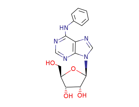 Molecular Structure of 23589-16-4 (N6-PHENYLADENOSINE)
