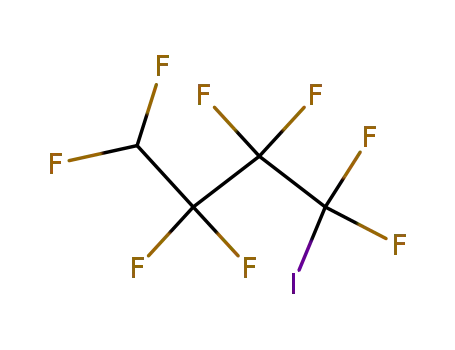 Molecular Structure of 754-73-4 (4H-OCTAFLUORO-1-IODOBUTANE)