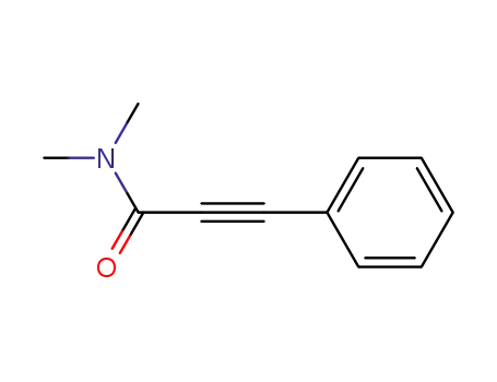 Molecular Structure of 26218-50-8 (2-Propynamide, N,N-dimethyl-3-phenyl-)