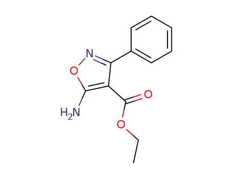 5-Amino-3-phenyl-4-isoxazolecarboxylic acid ethyl ester
