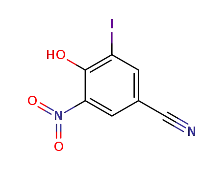 Molecular Structure of 1689-89-0 (Nitroxinil)