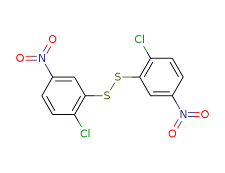 Molecular Structure of 20201-05-2 (Disulfide, bis(2-chloro-5-nitrophenyl))