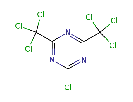1,3,5-Triazine,2-chloro-4,6-bis(trichloromethyl)-