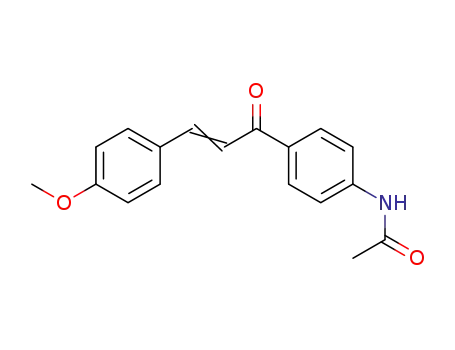 Acetamide, N-[4-[3-(4-methoxyphenyl)-1-oxo-2-propenyl]phenyl]-